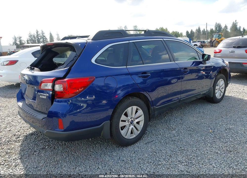 2015 SUBARU OUTBACK 2.5I PREMIUM VIN: 4S4BSACC7F3213657