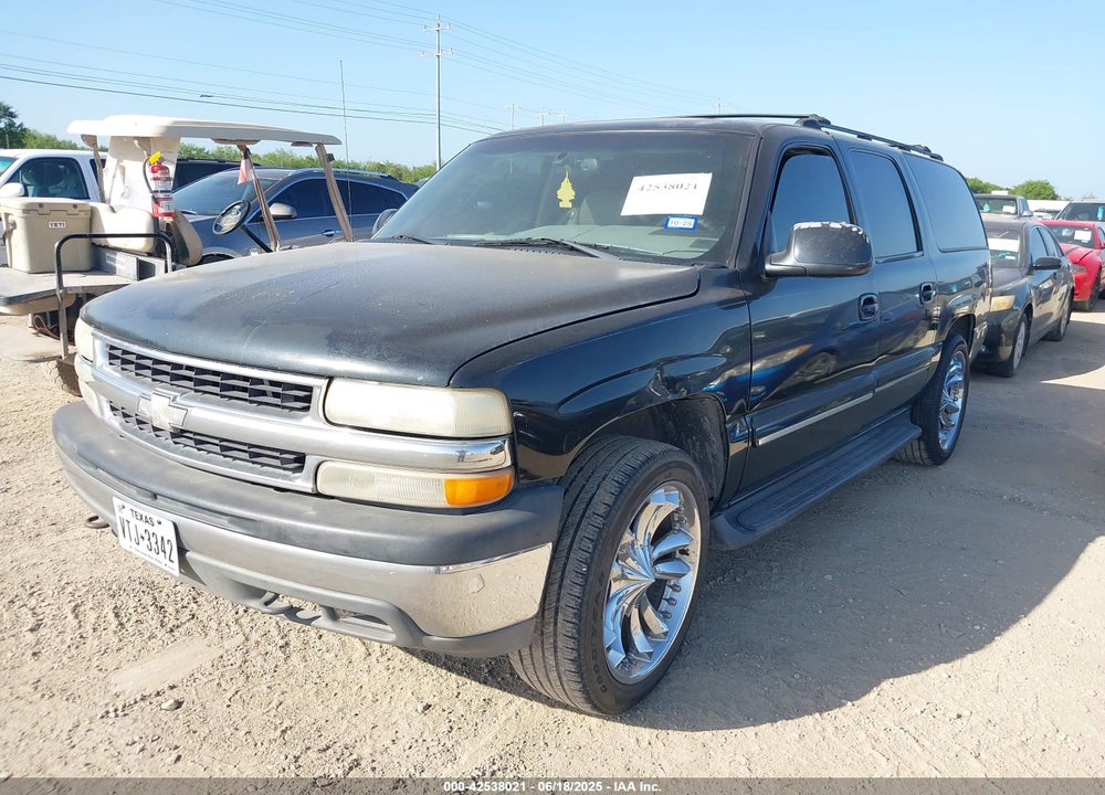 2001 CHEVROLET SUBURBAN 1500 LT VIN: 3GNEC16T81G216977