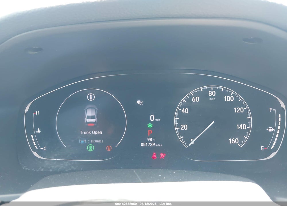 2021 HONDA ACCORD VIN: 1HGCV1F19MA059974