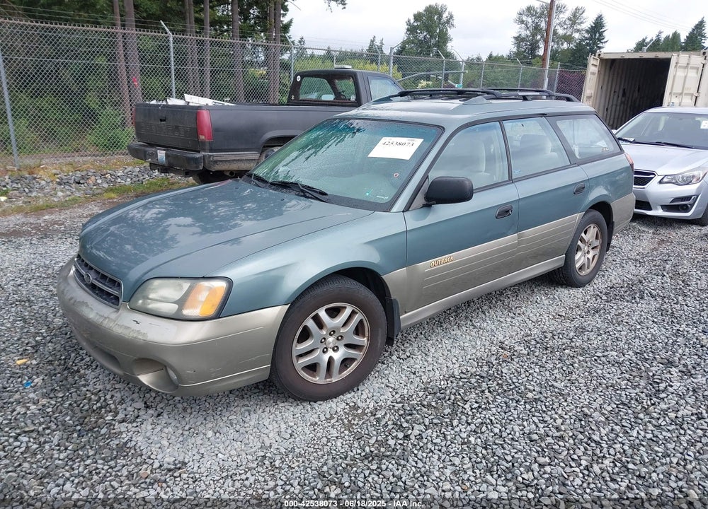 2002 SUBARU OUTBACK VIN: 4S3BH665X27661097