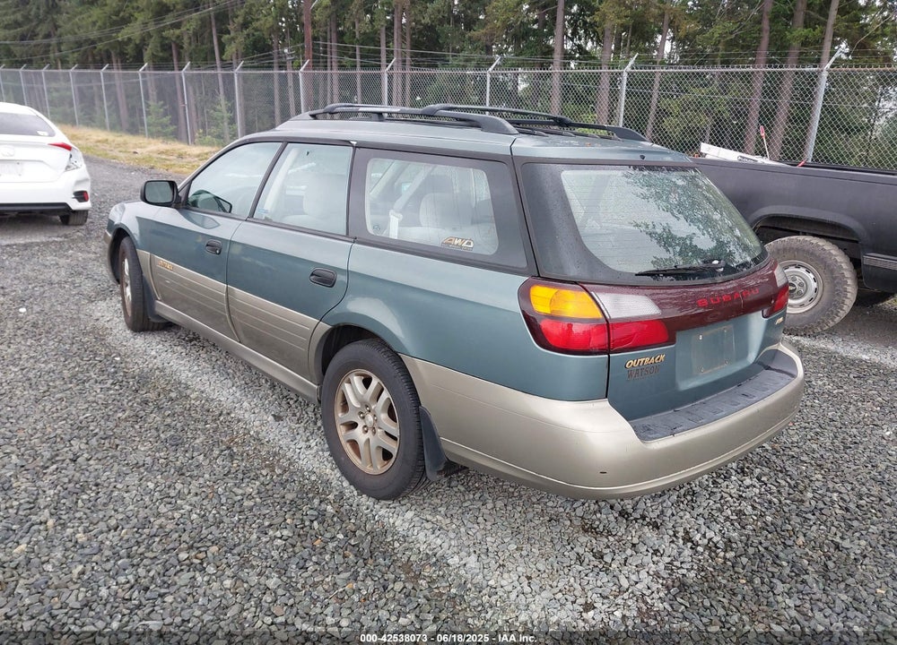 2002 SUBARU OUTBACK VIN: 4S3BH665X27661097