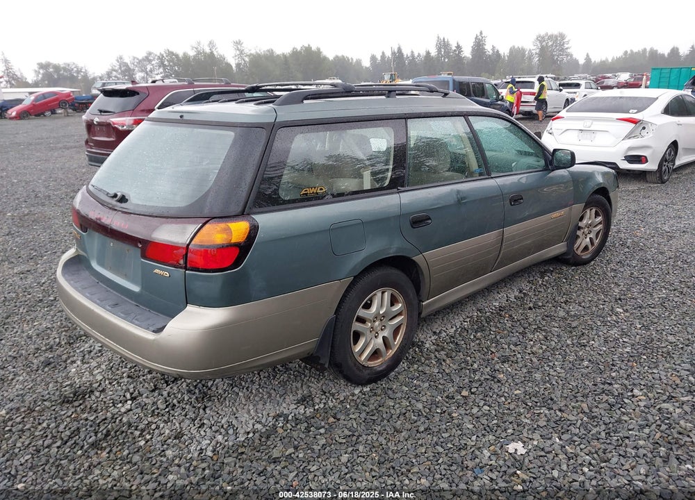 2002 SUBARU OUTBACK VIN: 4S3BH665X27661097