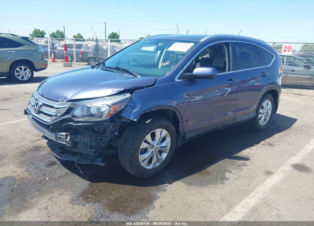 2012 HONDA CR-V VIN: JHLRM4H72CC025833