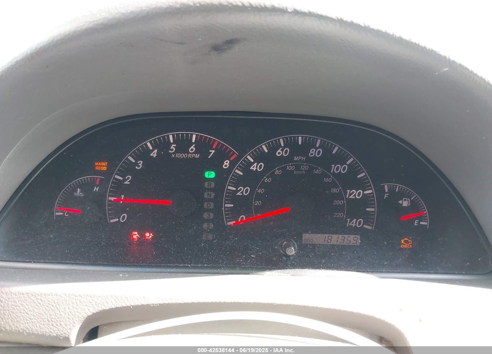 2005 TOYOTA CAMRY LE/SE/STD/XLE VIN: 4T1BE32K25U014651