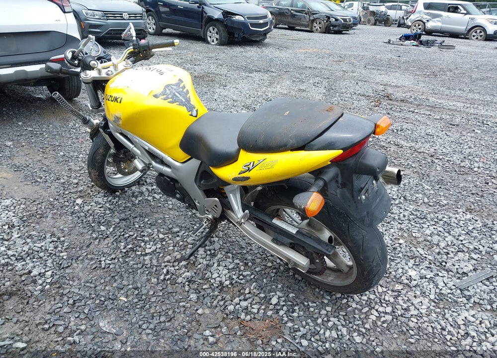2002 SUZUKI SV650 S VIN: JS1VP52A222103443