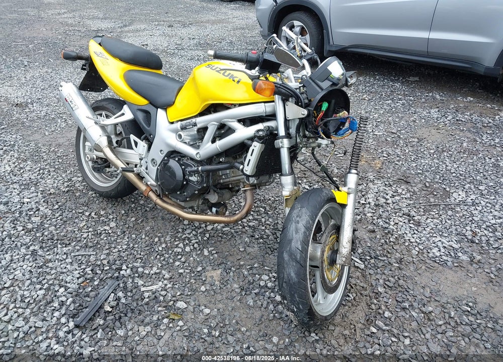 2002 SUZUKI SV650 S VIN: JS1VP52A222103443