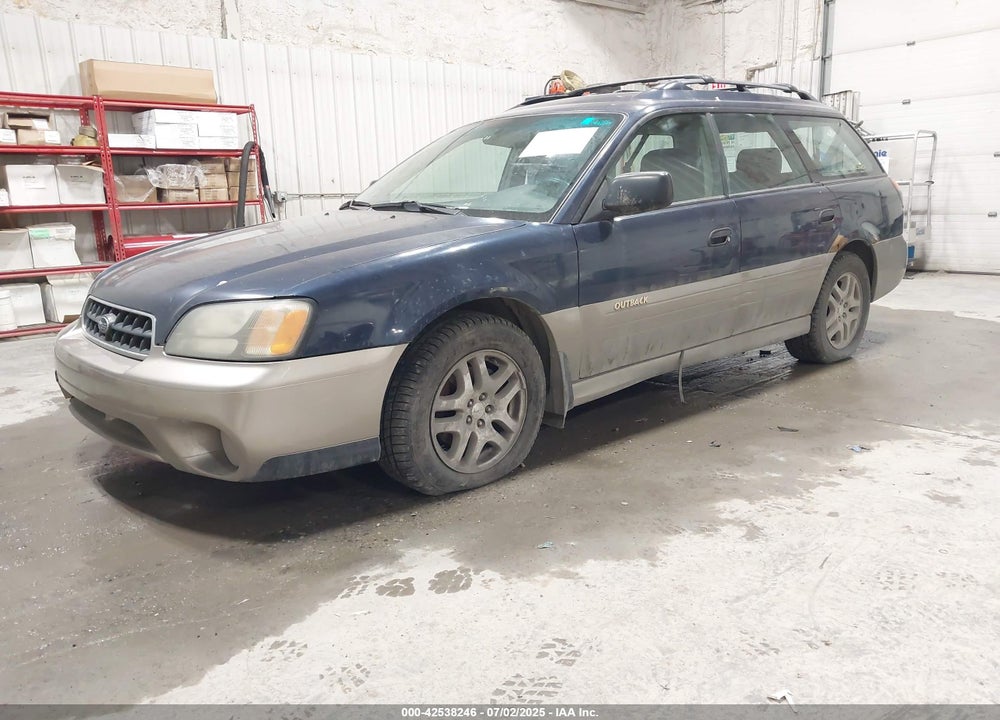 2003 SUBARU OUTBACK VIN: 4S3BH675437620237