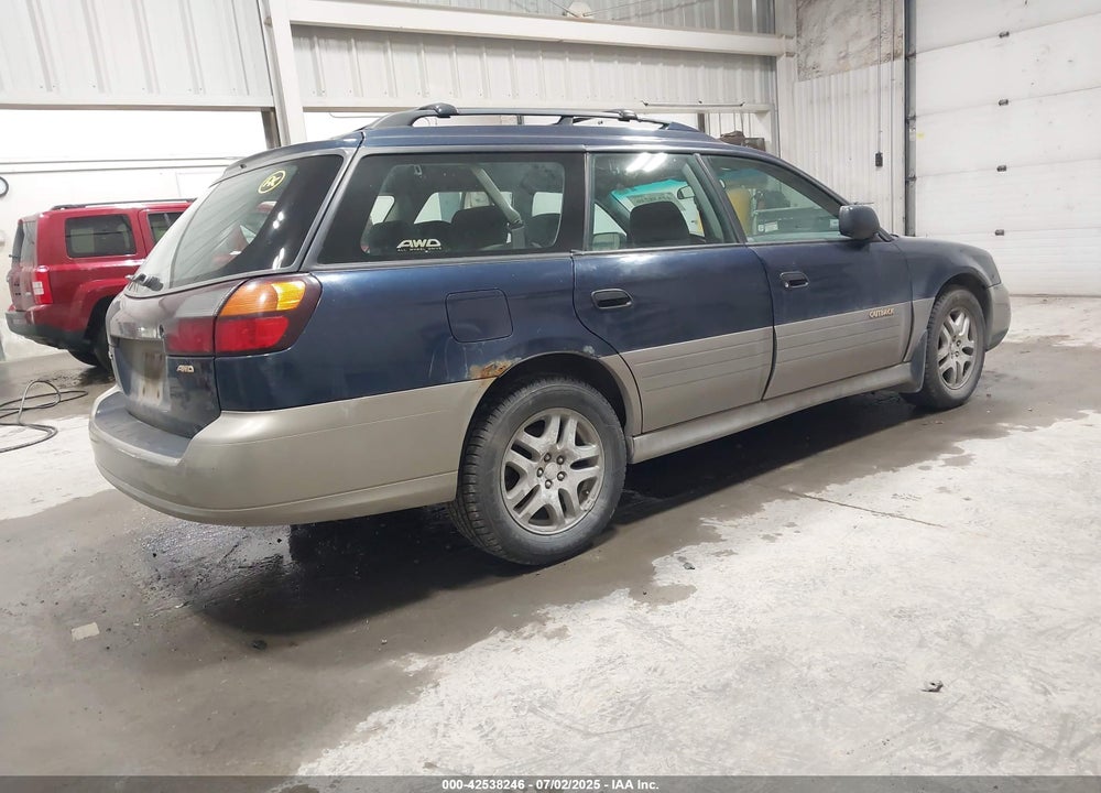 2003 SUBARU OUTBACK VIN: 4S3BH675437620237