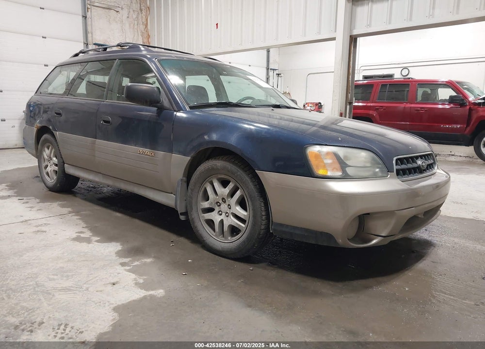 2003 SUBARU OUTBACK VIN: 4S3BH675437620237