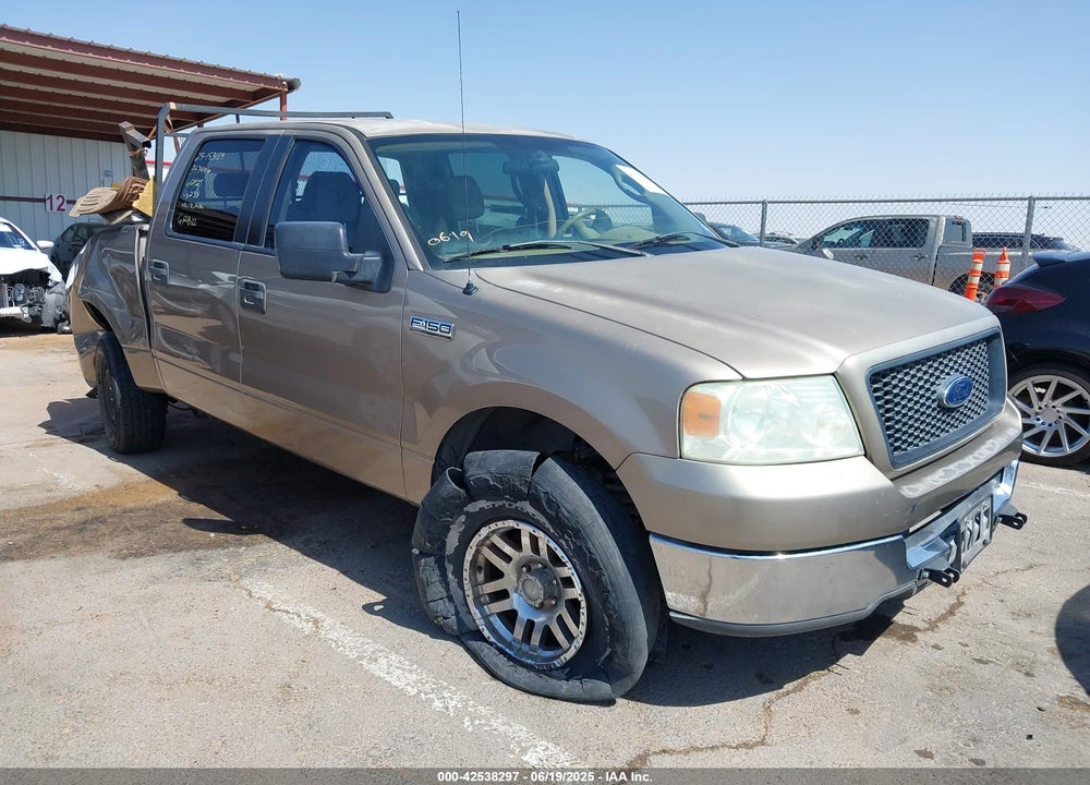 2005 FORD F-150 XLT VIN: 1FTRW12W75KD81998