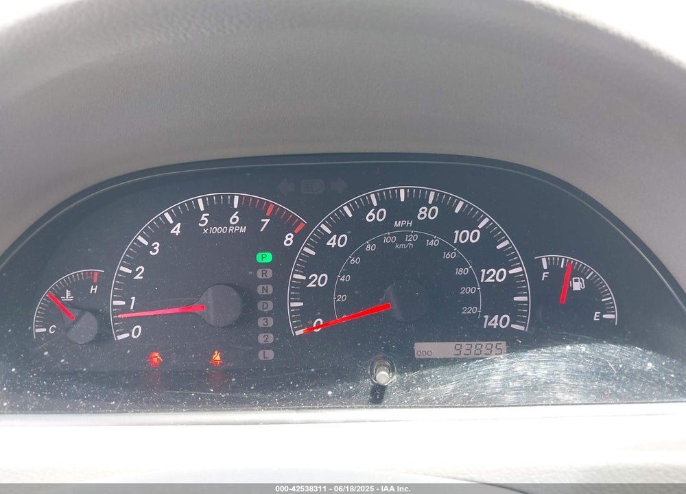 2006 TOYOTA CAMRY XLE V6 VIN: JTDBF30K560170034