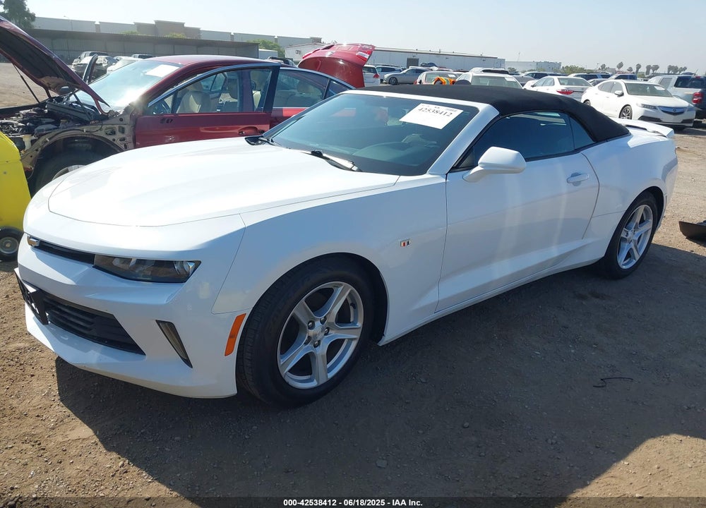 2018 CHEVROLET CAMARO VIN: 1G1FB3DX4J0157800