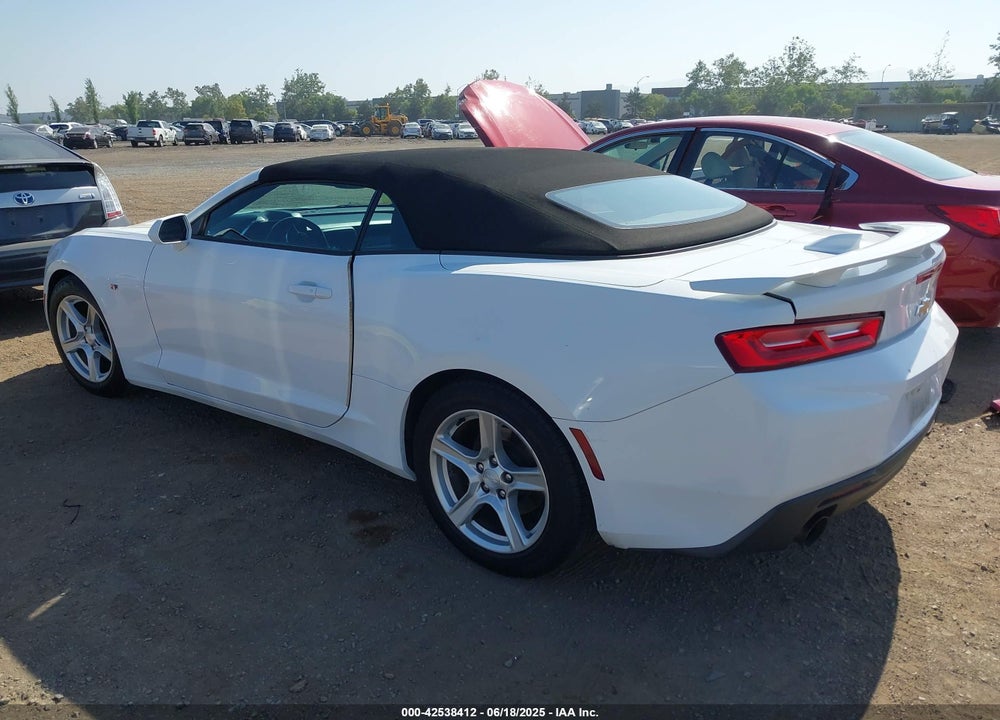 2018 CHEVROLET CAMARO VIN: 1G1FB3DX4J0157800