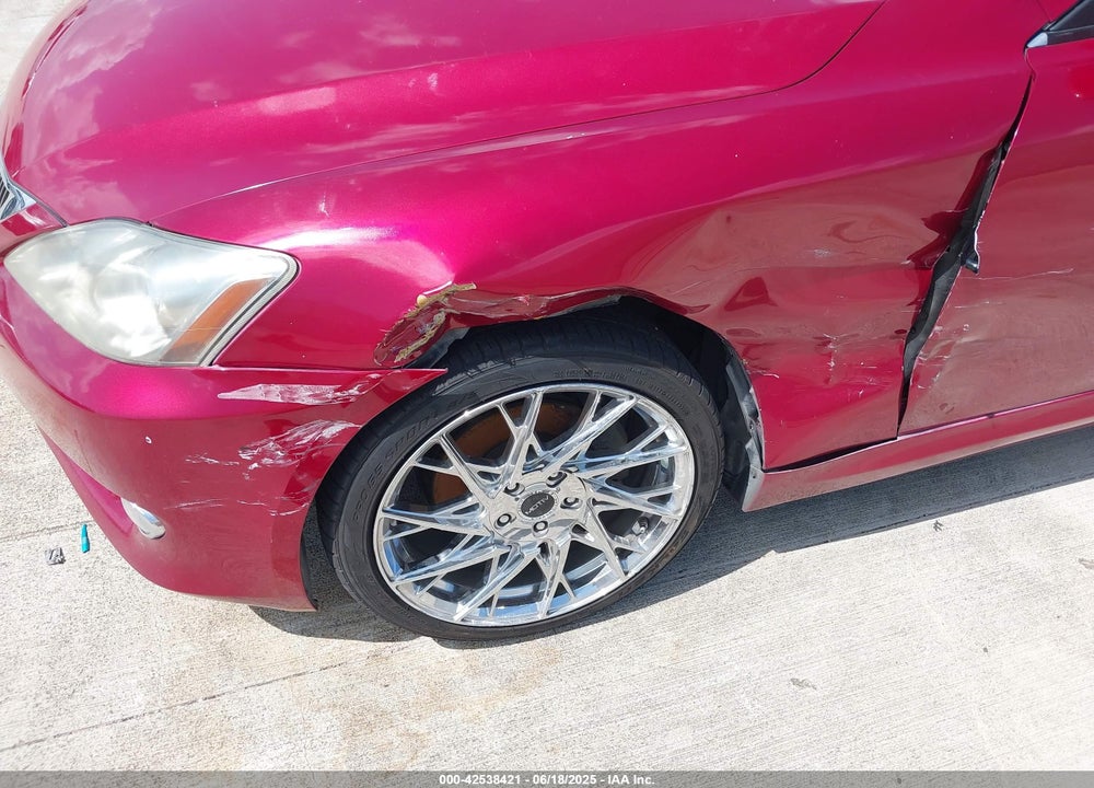 2010 LEXUS IS 250C VIN: JTHFF2C29A2503788