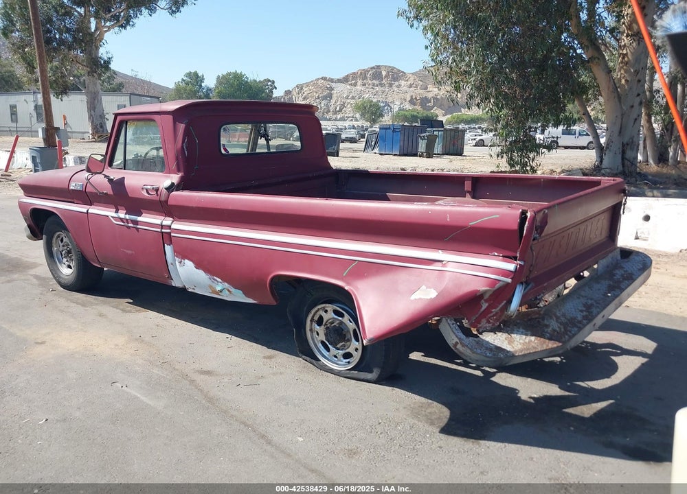 1965 CHEVROLET PICK UP TRUCK C20 VIN: C2545Z180287XXXX
