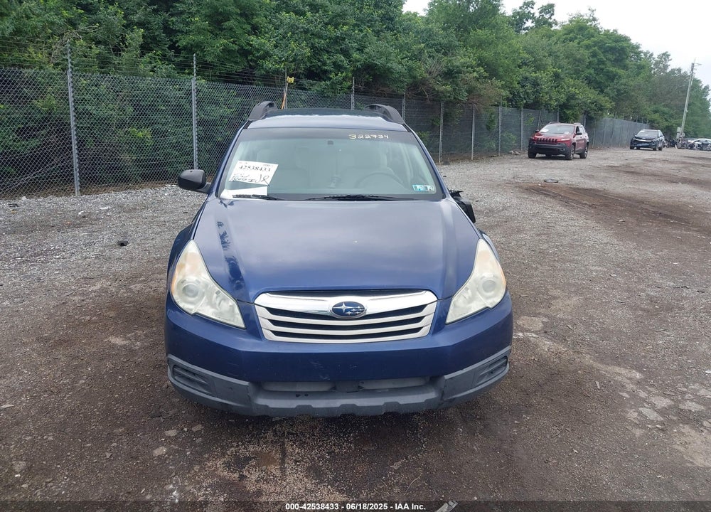 2010 SUBARU OUTBACK VIN: 4S4BRBAC0A3322734