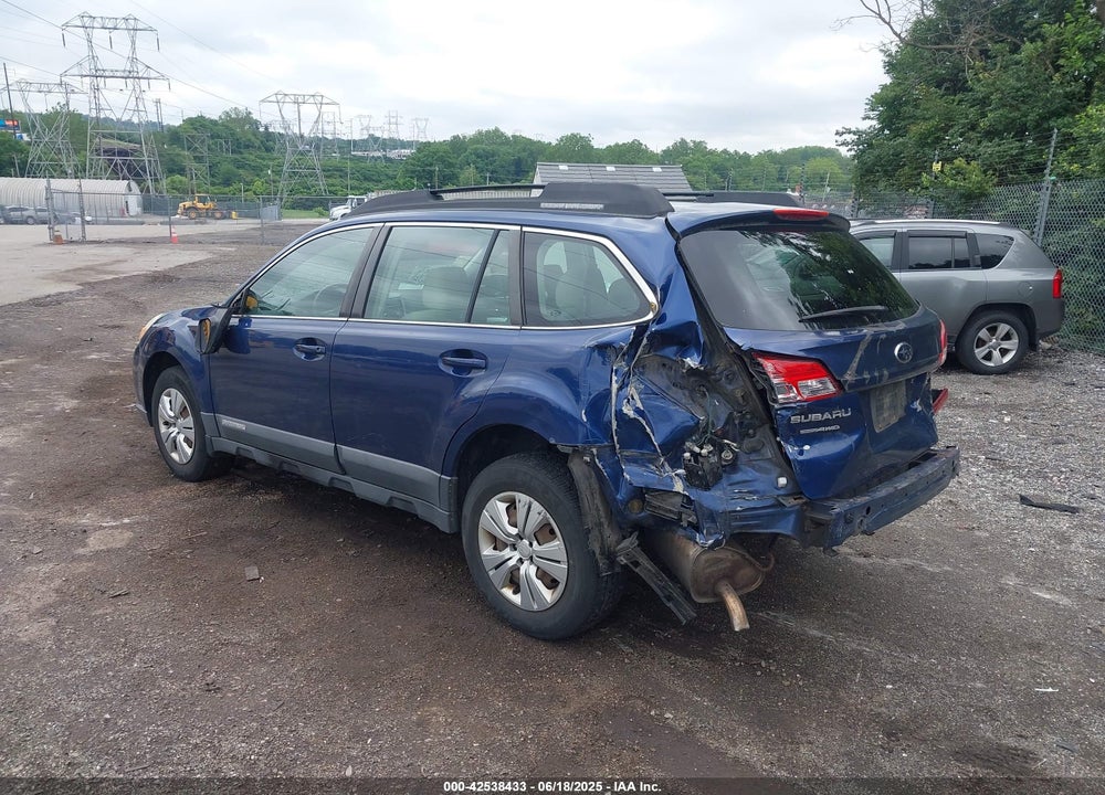 2010 SUBARU OUTBACK VIN: 4S4BRBAC0A3322734