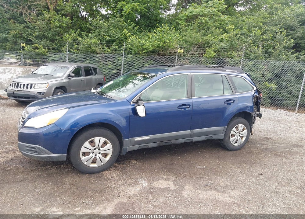 2010 SUBARU OUTBACK VIN: 4S4BRBAC0A3322734