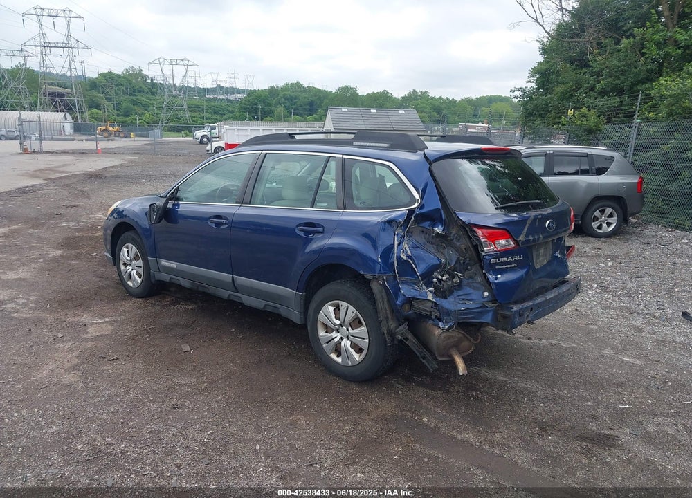 2010 SUBARU OUTBACK VIN: 4S4BRBAC0A3322734