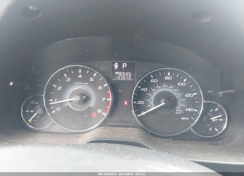 2010 SUBARU OUTBACK VIN: 4S4BRBAC0A3322734