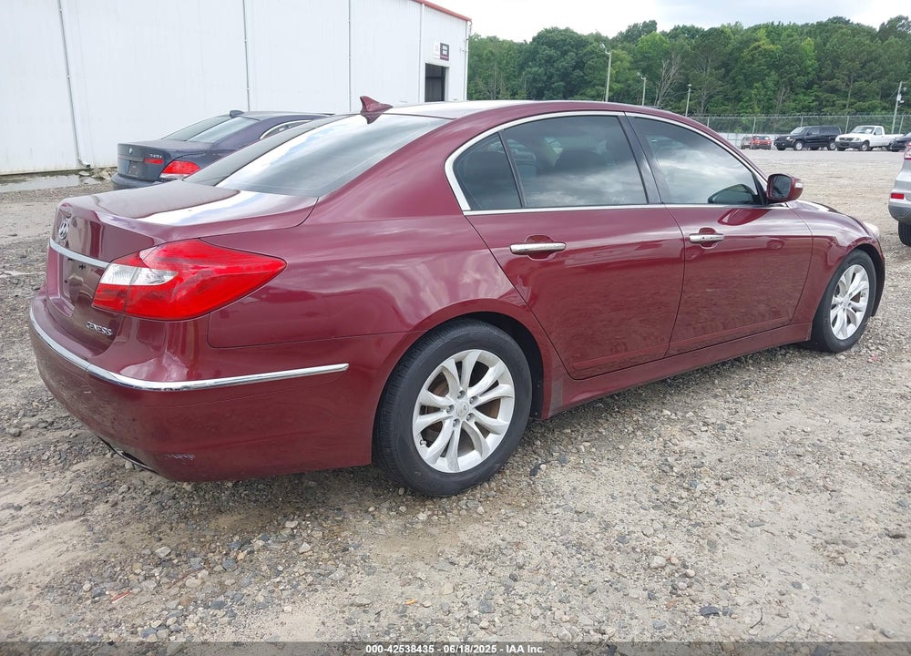 2012 HYUNDAI GENESIS 3.8 VIN: KMHGC4DD1CU177191