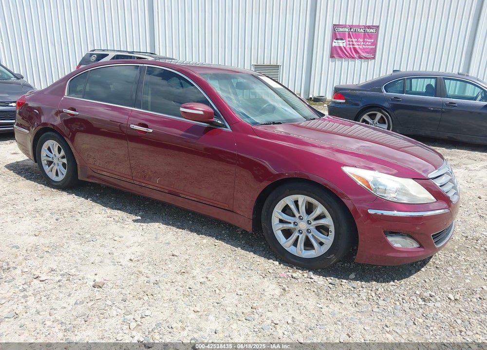 2012 HYUNDAI GENESIS 3.8 VIN: KMHGC4DD1CU177191