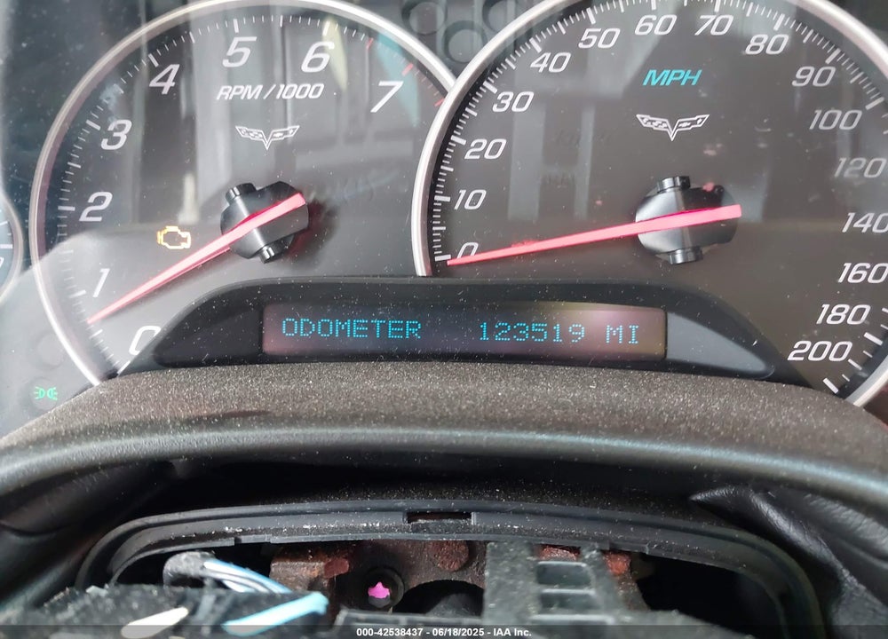 2005 CHEVROLET CORVETTE VIN: 1G1YY24U155106156