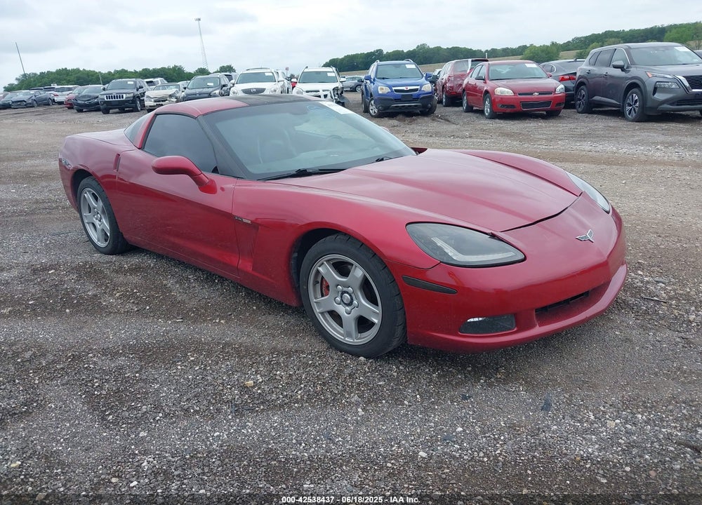 2005 CHEVROLET CORVETTE VIN: 1G1YY24U155106156