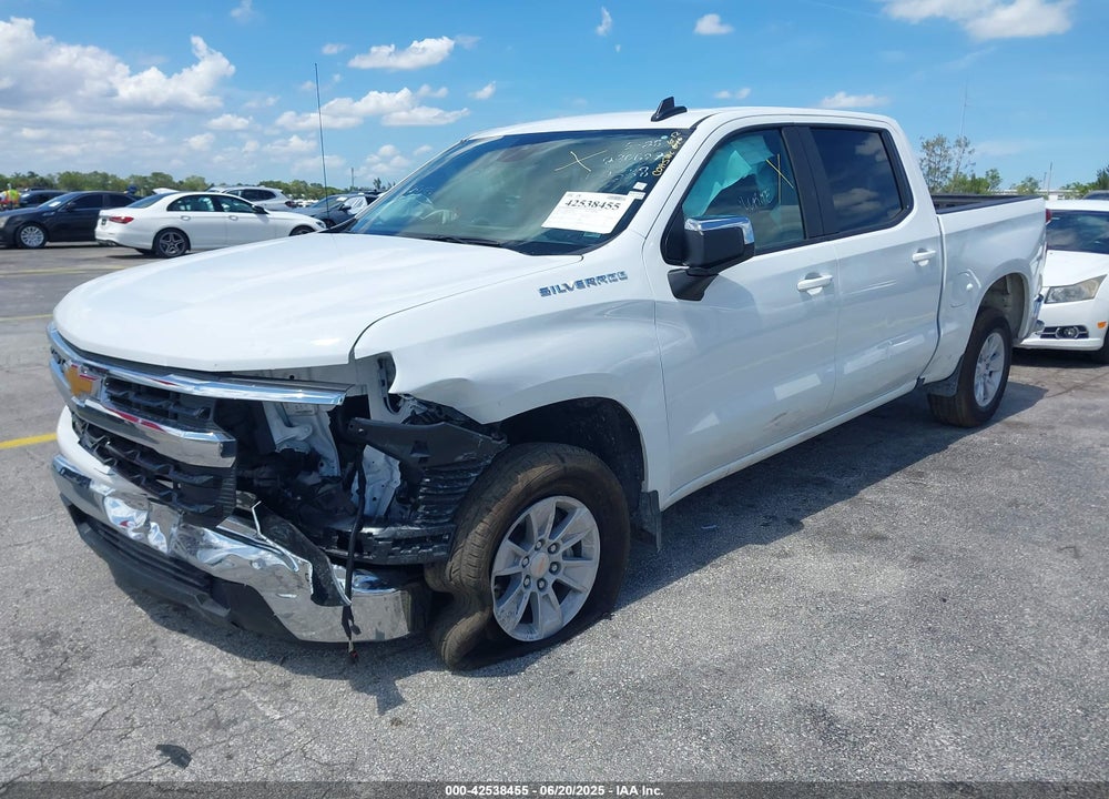 2025 CHEVROLET SILVERADO VIN: 3GCPACEDXSG127538