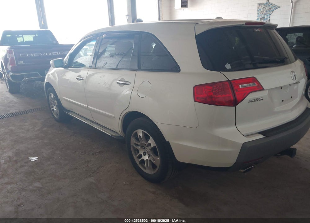 2008 ACURA MDX VIN: 2HNYD28698H543506
