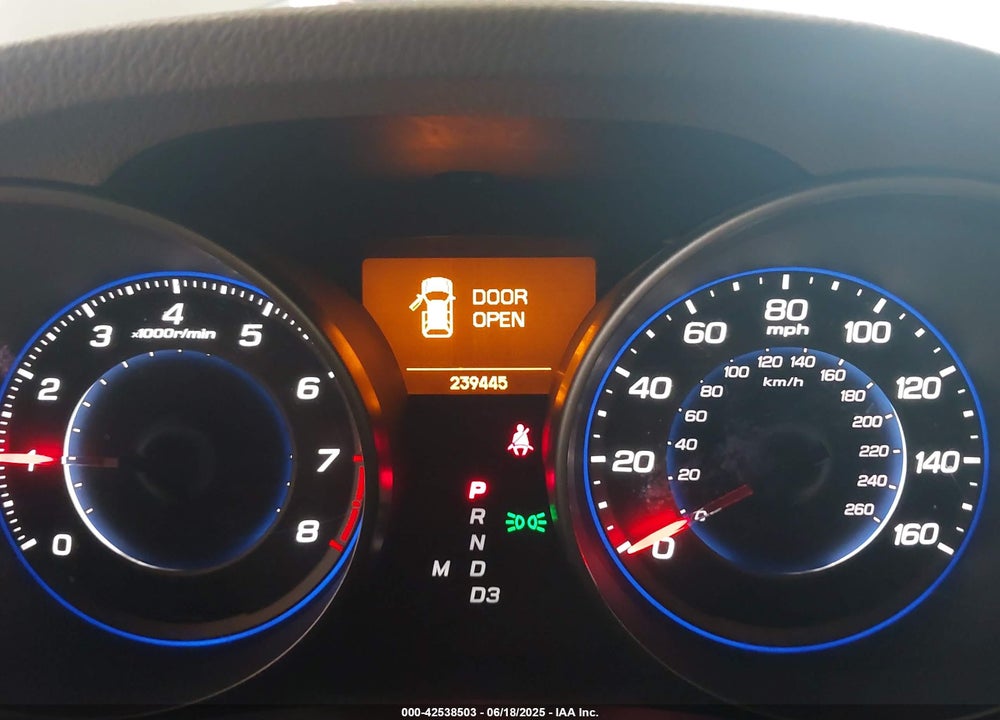 2008 ACURA MDX VIN: 2HNYD28698H543506