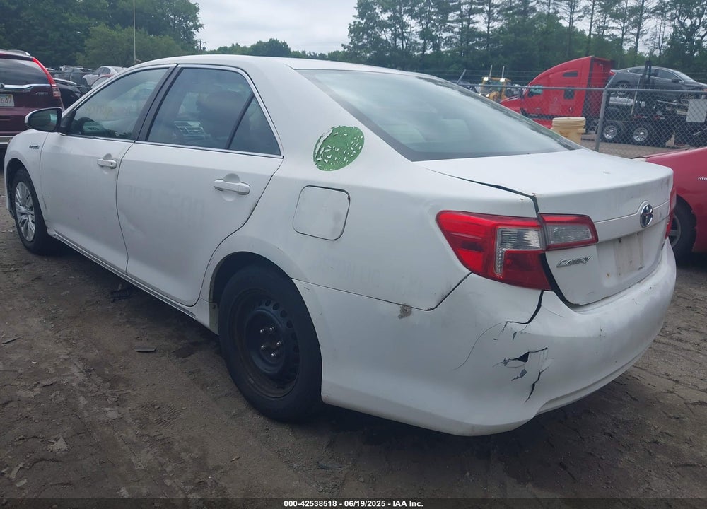 2014 TOYOTA CAMRY HYBRID VIN: 4T1BD1FK2EU111012
