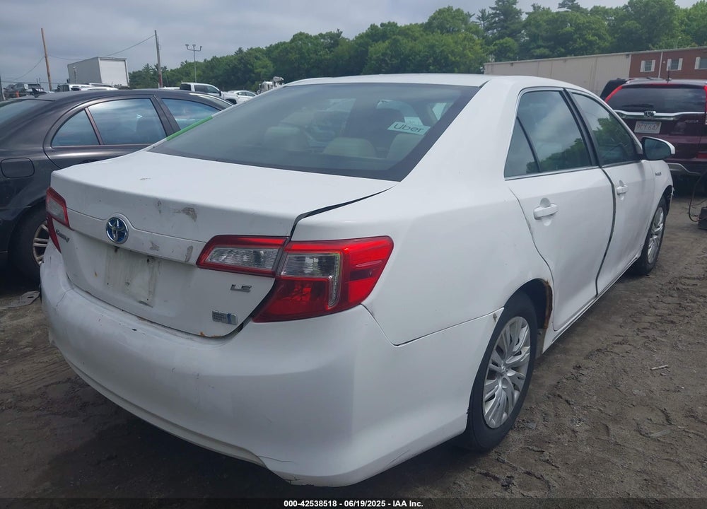 2014 TOYOTA CAMRY HYBRID VIN: 4T1BD1FK2EU111012