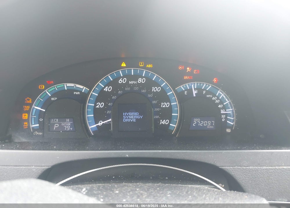 2014 TOYOTA CAMRY HYBRID VIN: 4T1BD1FK2EU111012