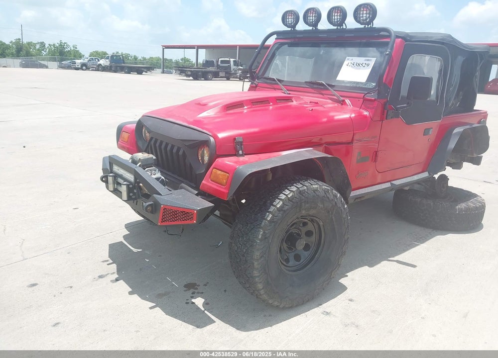 1999 JEEP WRANGLER SE VIN: 1J4FY29P8XP464616