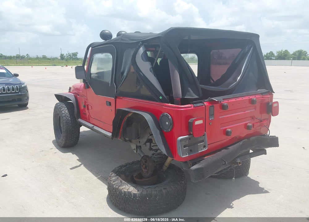 1999 JEEP WRANGLER SE VIN: 1J4FY29P8XP464616