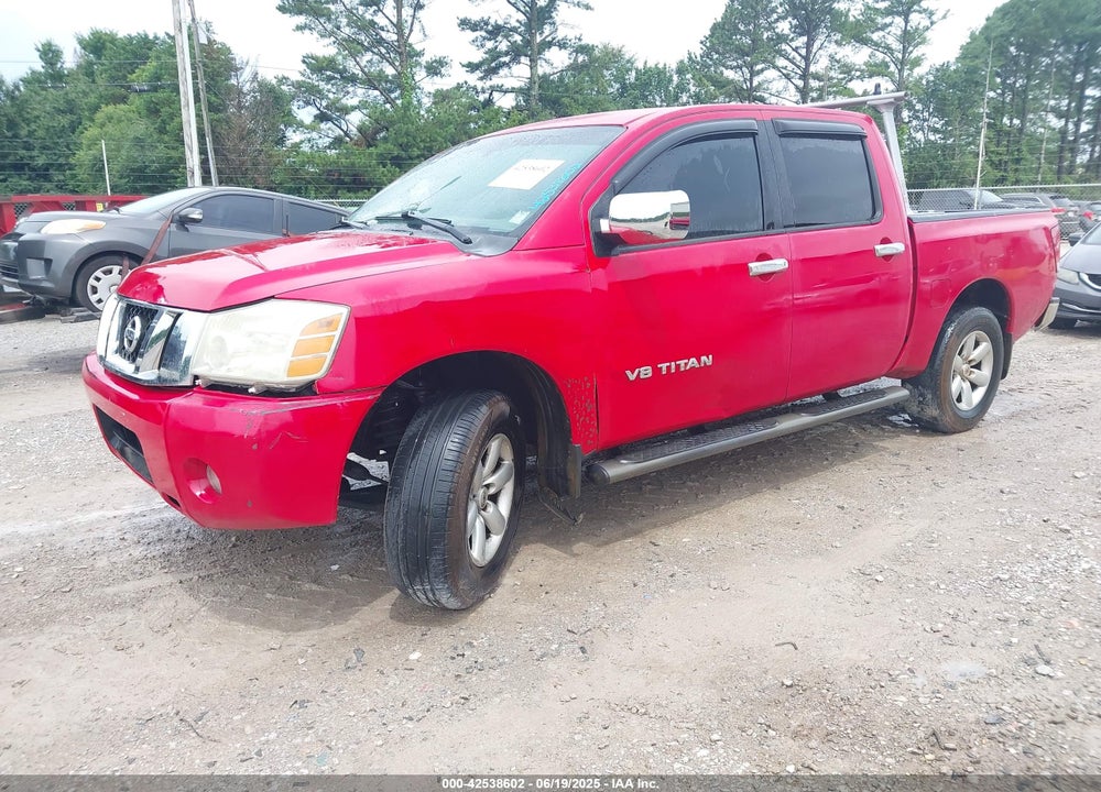 2011 NISSAN TITAN S VIN: 1N6BA0EKXBN315830