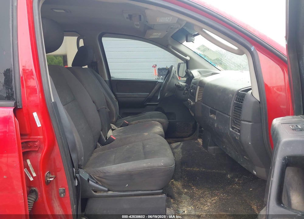 2011 NISSAN TITAN S VIN: 1N6BA0EKXBN315830