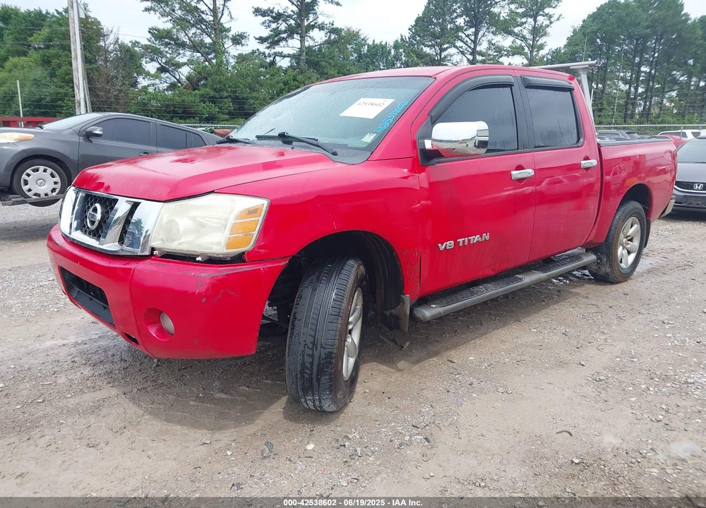 2011 NISSAN TITAN S VIN: 1N6BA0EKXBN315830