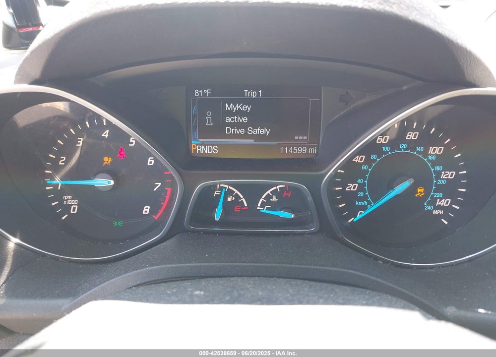 2014 FORD ESCAPE VIN: 1FMCU0GX9EUC65581