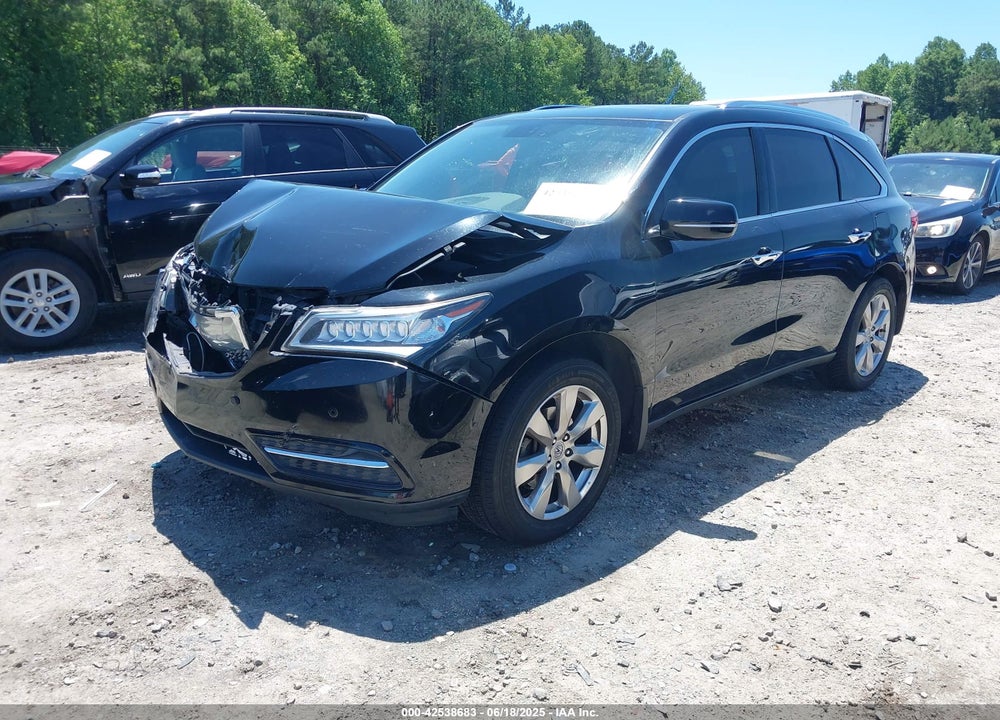 2015 ACURA MDX VIN: 5FRYD4H88FB024922