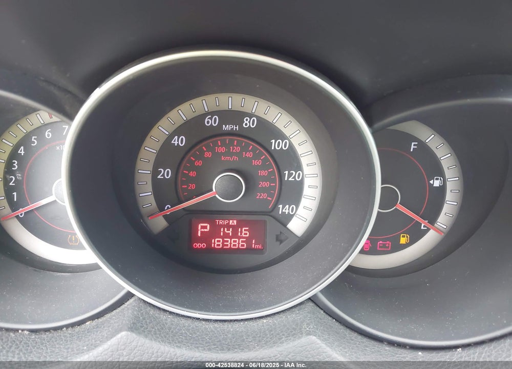 2010 KIA FORTE VIN: KNAFU4A21A5862649
