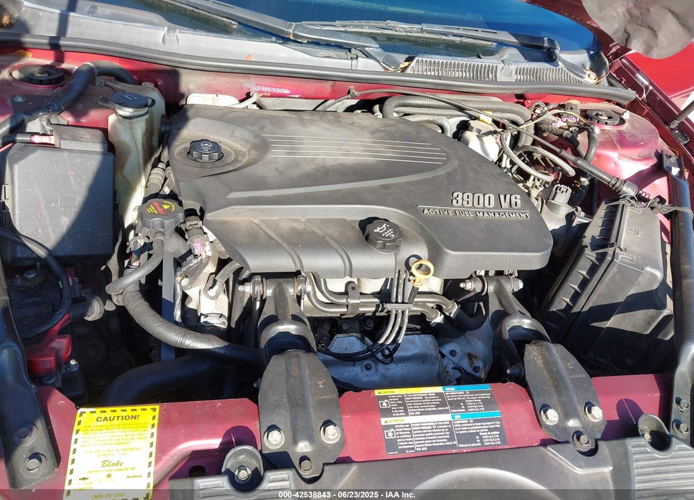 2008 CHEVROLET IMPALA VIN: 2G1WU583181252486