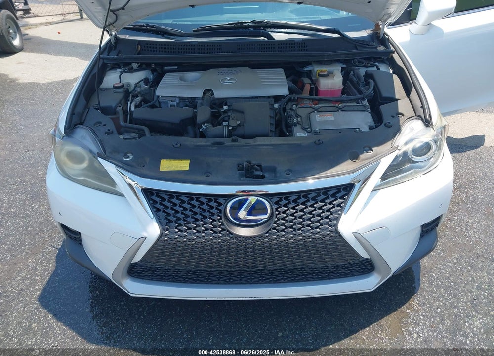 2014 LEXUS CT 200H VIN: JTHKD5BH4E2194507