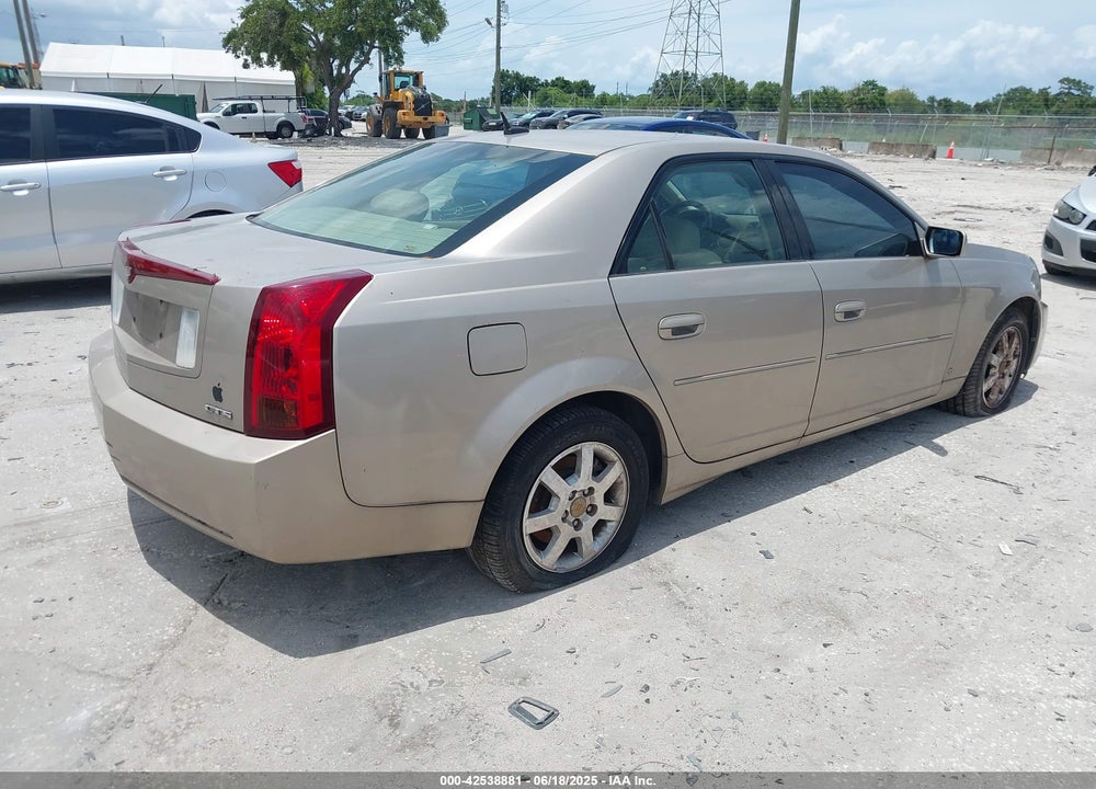 2006 CADILLAC CTS STANDARD VIN: 1G6DM57T160105452