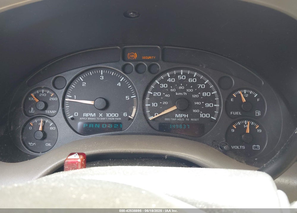 2003 CHEVROLET S-10 LS VIN: 1GCDT19X138275901