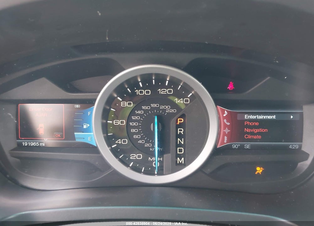 2011 FORD EXPLORER VIN: 1FMHK7F83BGA05525