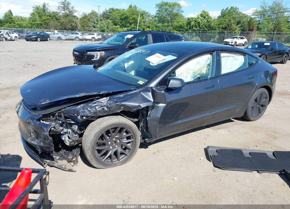 2025 TESLA MODEL 3 VIN: 5YJ3E1EB0SF892253
