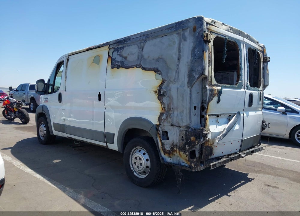 2014 RAM PROMASTER 1500 LOW ROOF VIN: 3C6TRVAG5EE110107
