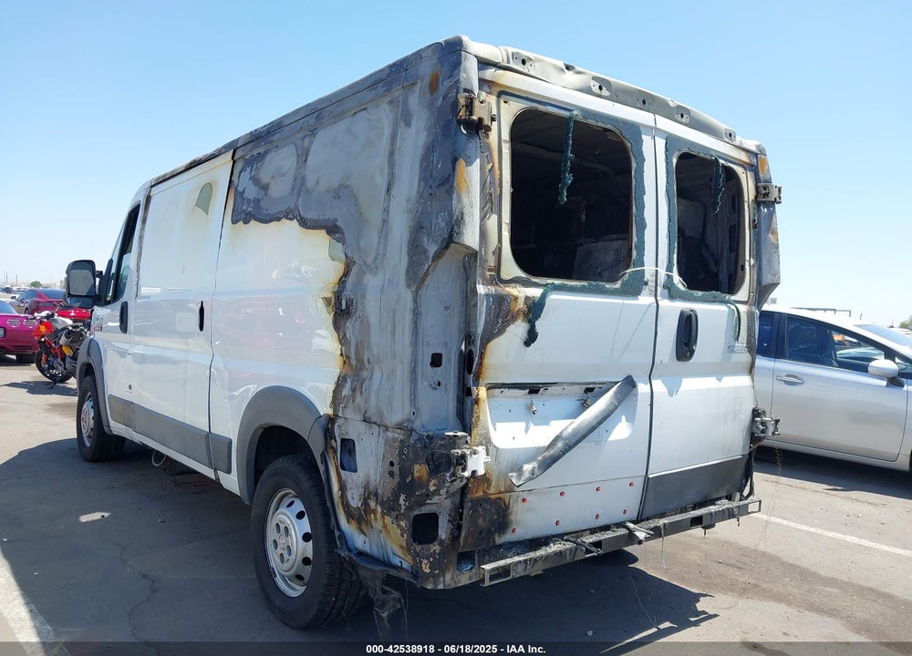 2014 RAM PROMASTER 1500 LOW ROOF VIN: 3C6TRVAG5EE110107